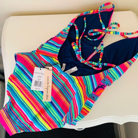 Nanette Lepore Flora Fiesta Goddess One Piece - Picture 5 of 7